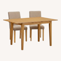 Amazon Natural Wood Dining Set