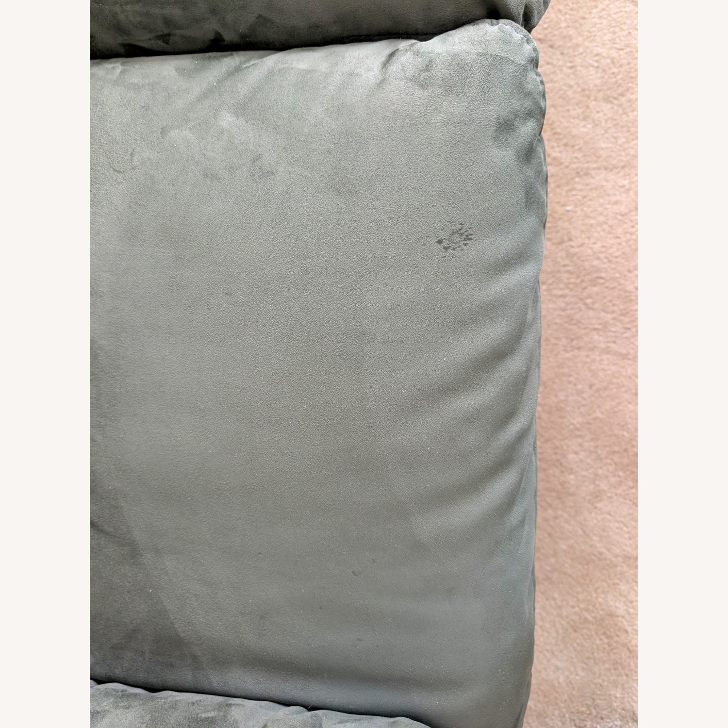 Hunter Green Microsuede Sofa — Deep & Plush - image-4