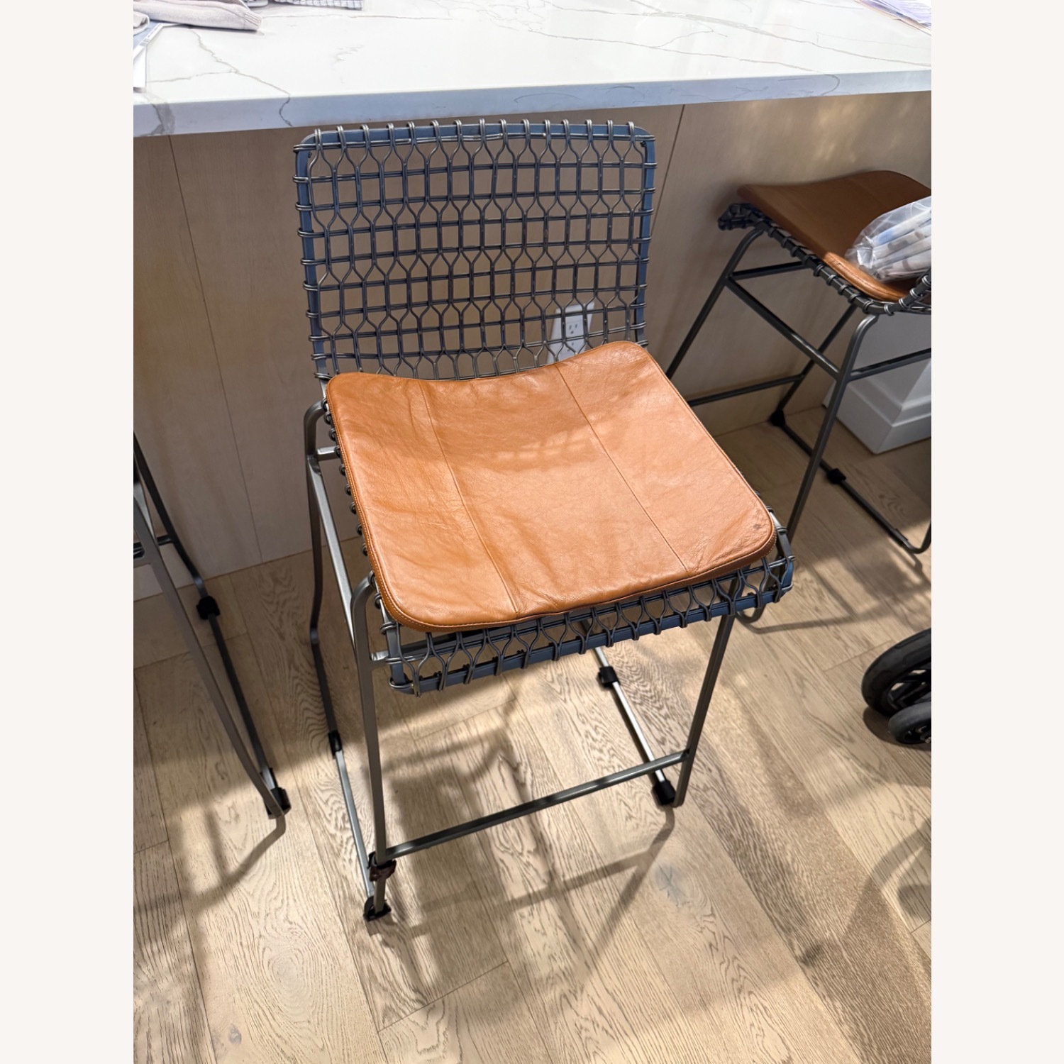 Crate & Barrel Tig Stools - image-5