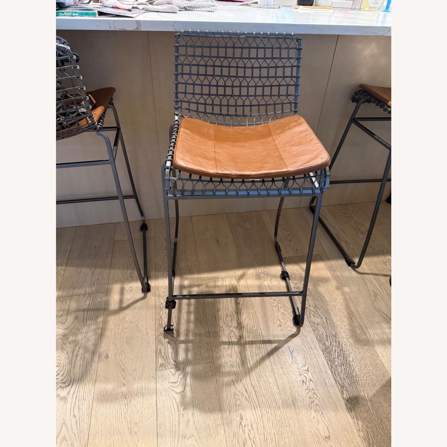 Crate & Barrel Tig Stools - image-4