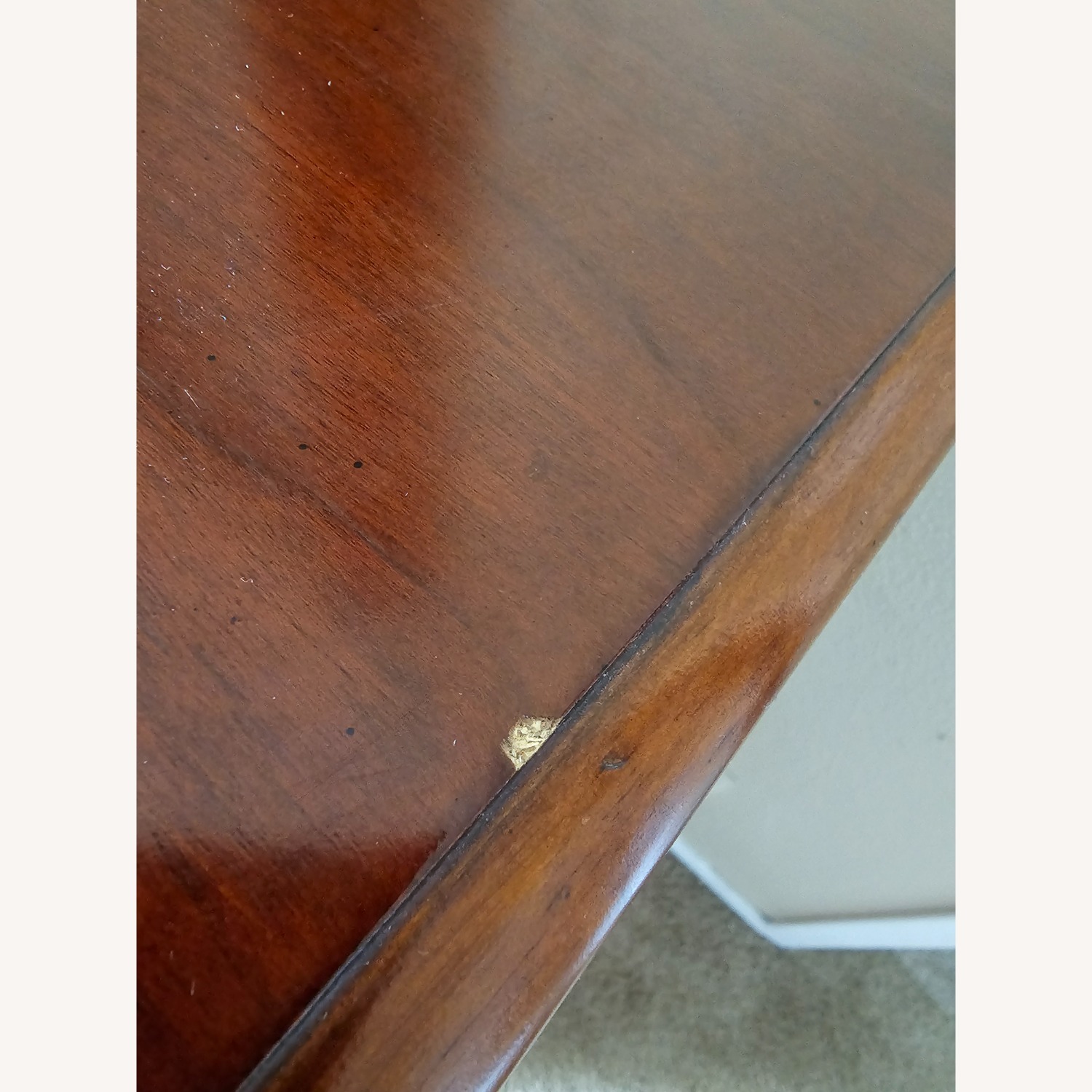 American Drew Dark Brown Wood Dresser - image-5