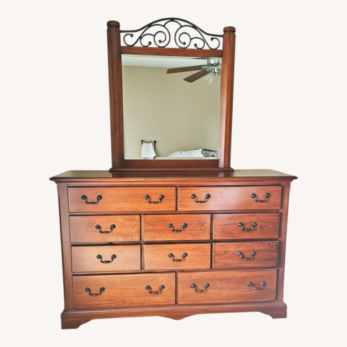 Used American Drew Dark Brown Wood Dresser for sale on AptDeco