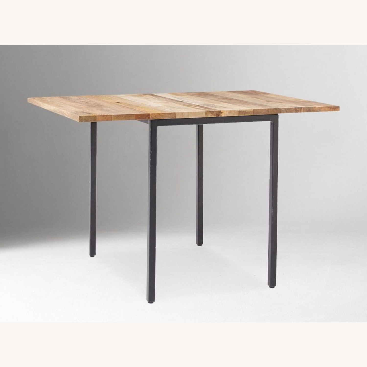 West Elm Box Frame Drop Leaf Extendable Table (24"–48") - image-3