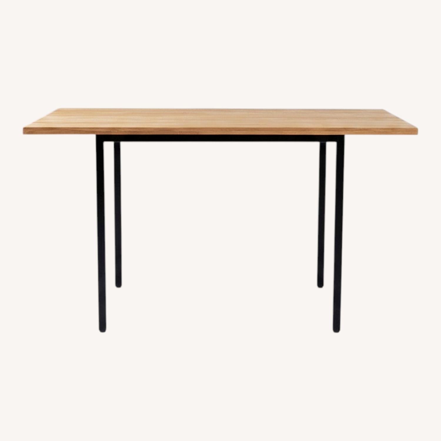 West Elm Box Frame Drop Leaf Extendable Table (24"–48") - image-0