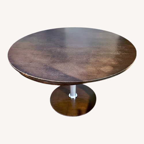 Used HD Buttercup Orion Light Brown Wood Dining Table for sale on AptDeco