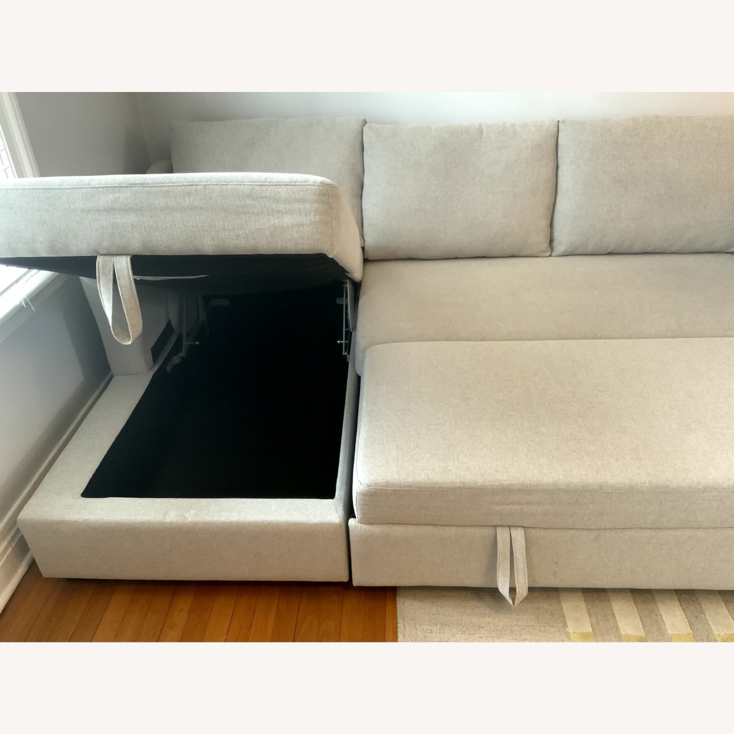 Pottery Barn Celeste Right Arm Sofa Bed - image-5