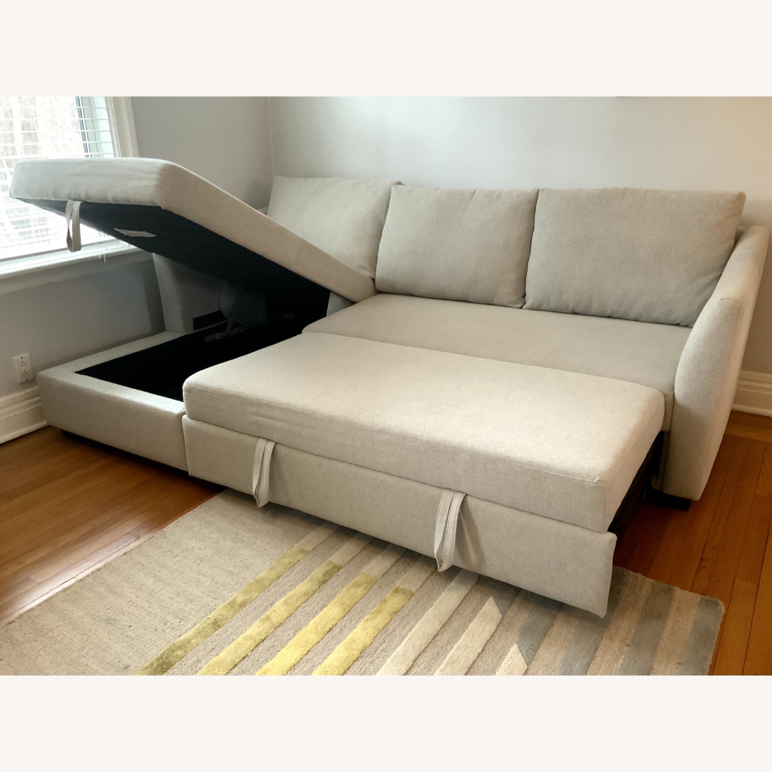 Pottery Barn Celeste Right Arm Sofa Bed - image-4