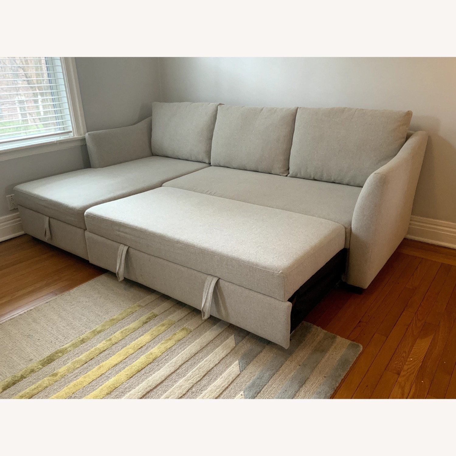 Pottery Barn Celeste Right Arm Sofa Bed - image-3