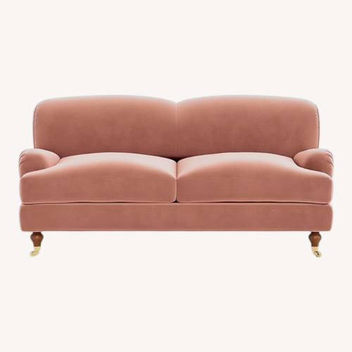 Used Interior Define Rose Loveseat in Bloom for sale on AptDeco