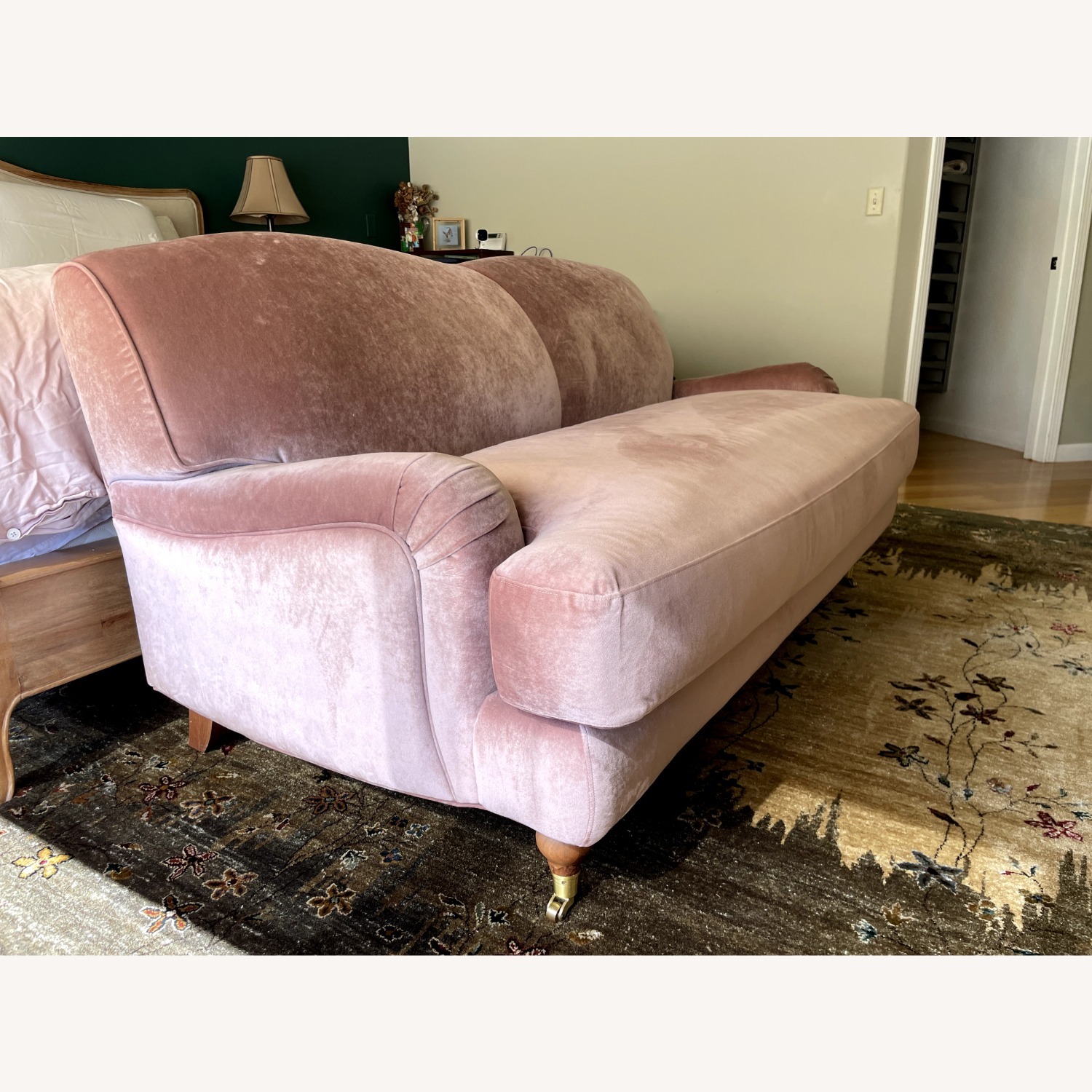 Interior Define Rose Loveseat in Bloom - image-2