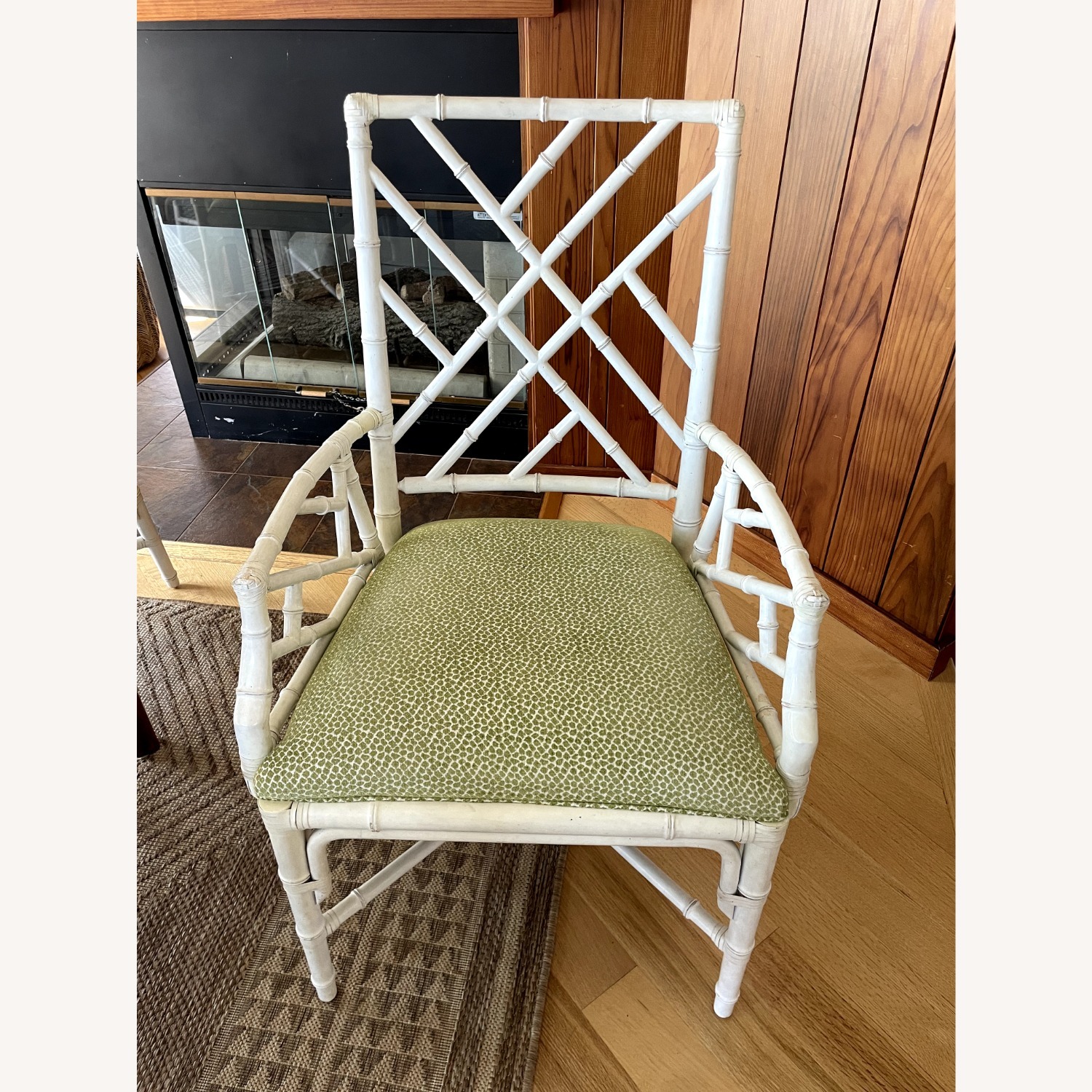 Ethan Allen Lian White Dining Chairs - image-1