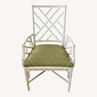 Ethan Allen Lian White Dining Chairs