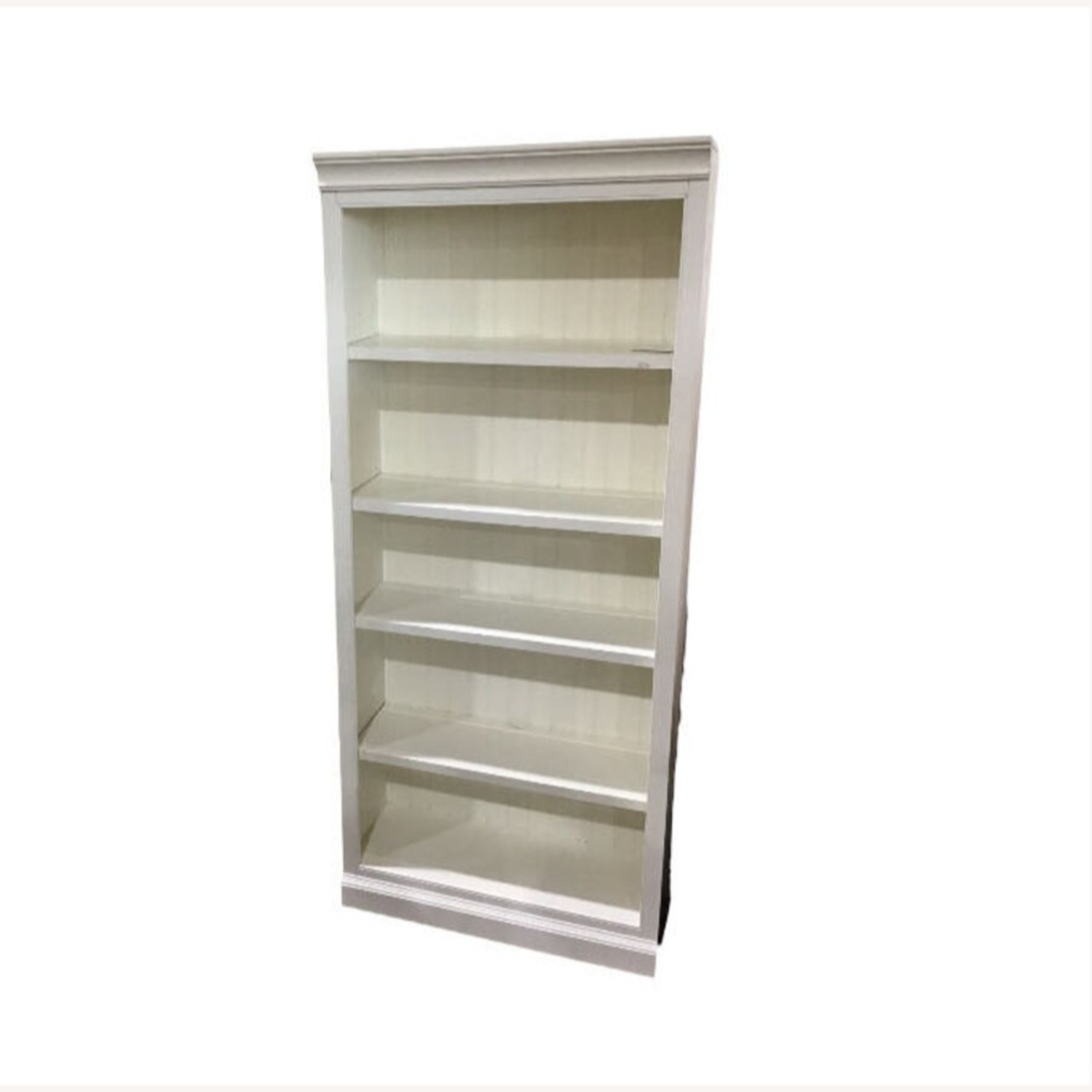 Pottery Barn Aubrey Bookcase Dutch White - image-1