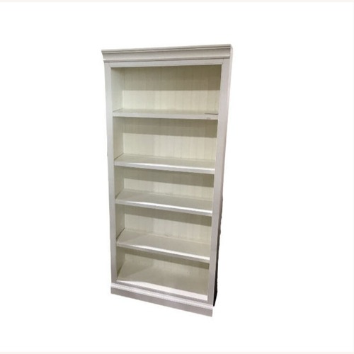 Used Pottery Barn Aubrey Bookcase Dutch White for sale on AptDeco