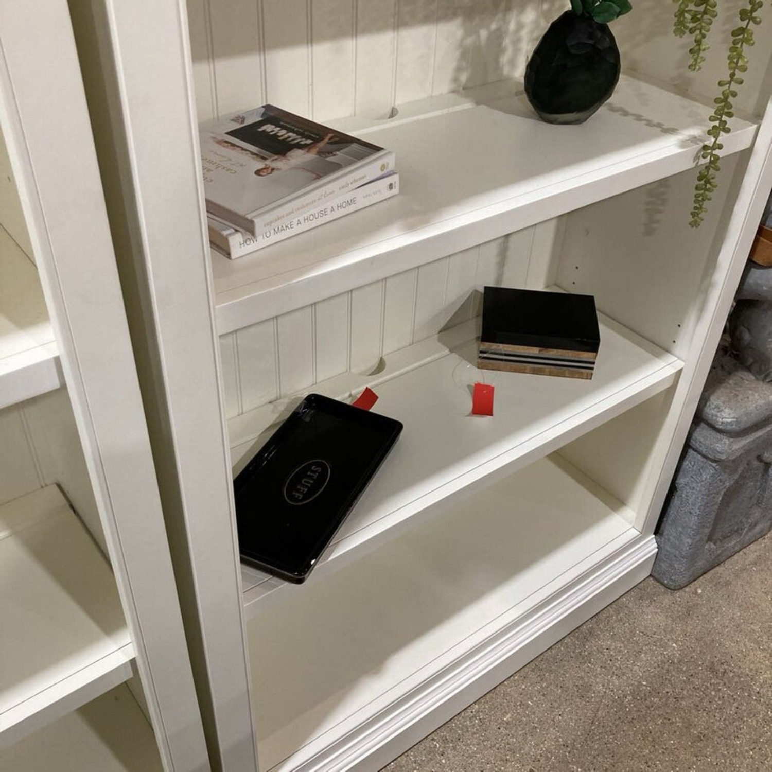 Pottery Barn Aubrey Bookcase Dutch White - image-4