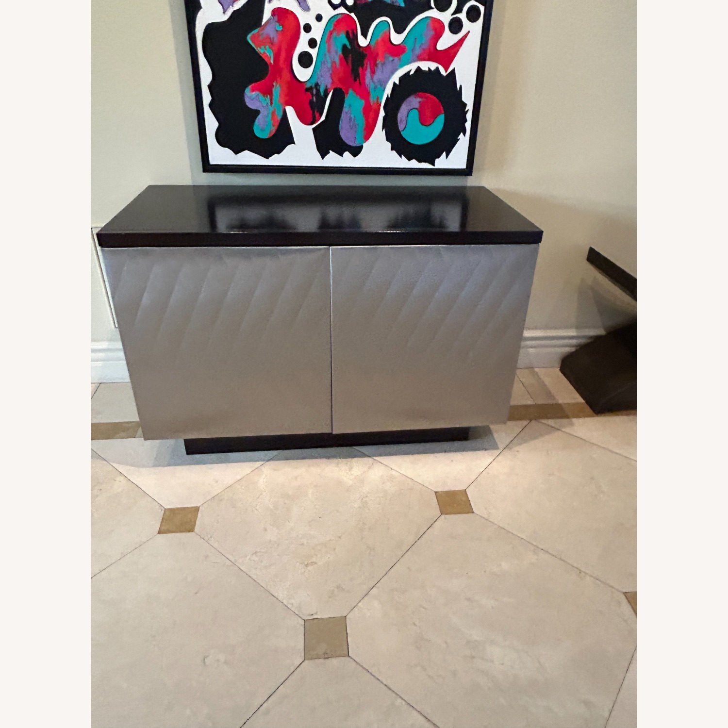 A Pair of Dialogica Design Quilt Cabinets  - image-1