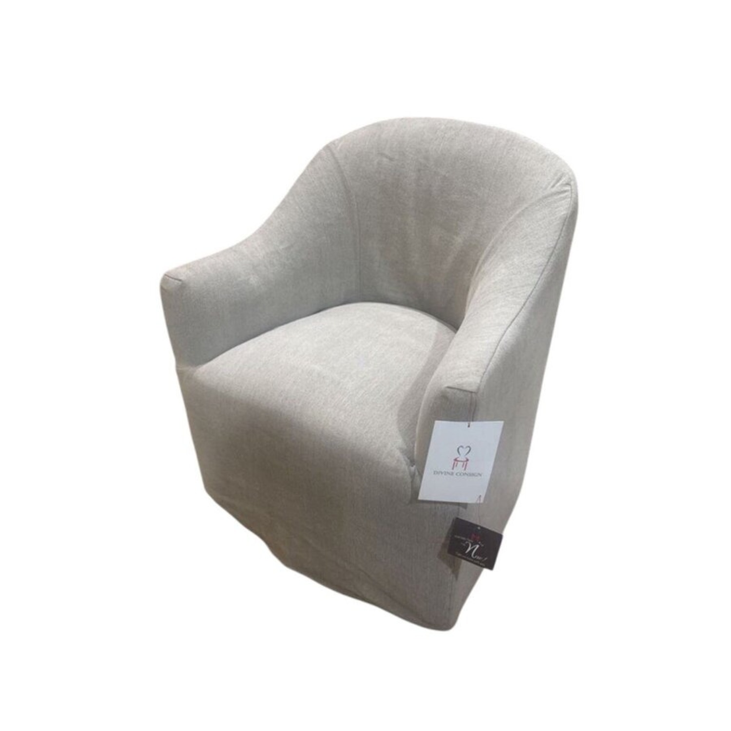Four Hands Cove Armchair Gray - image-1
