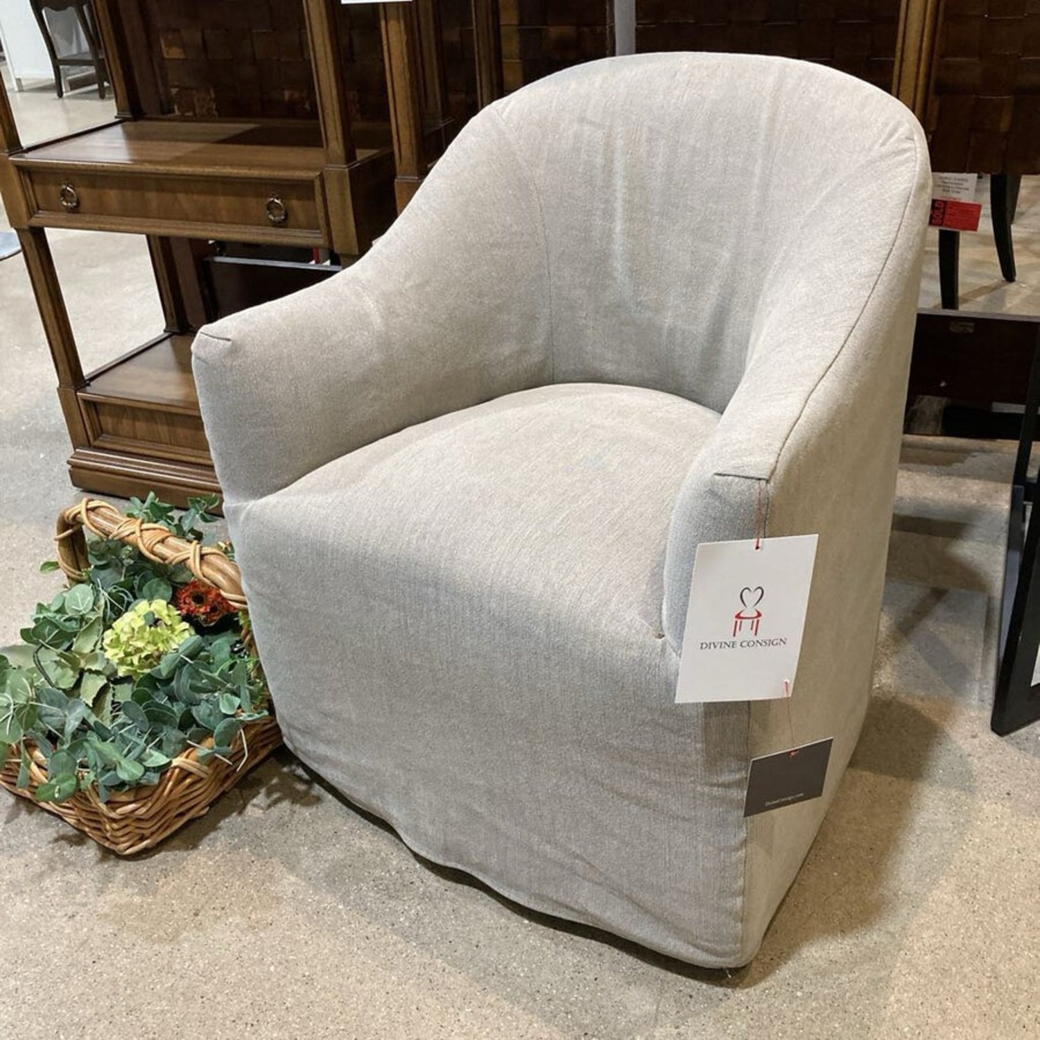 Four Hands Cove Armchair Gray - image-2