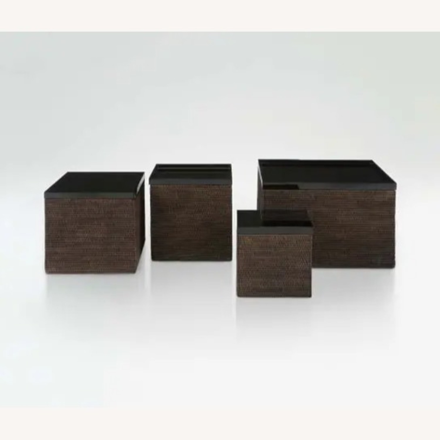 Set of 4 Armani Casa Tembo boxes - image-1