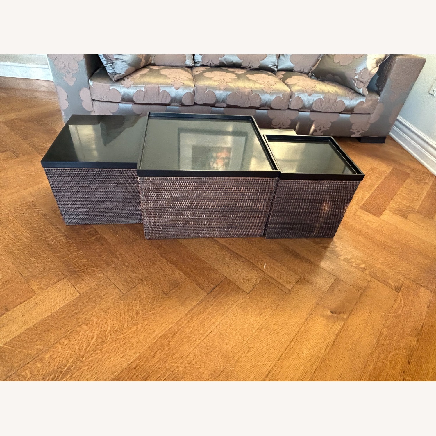 Set of 4 Armani Casa Tembo boxes - image-3