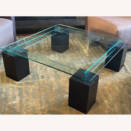 Used Modern Glass Coffee Table for sale on AptDeco