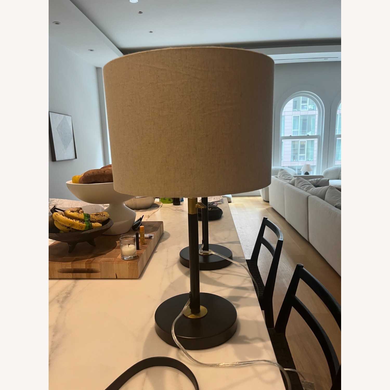 Set of West Elm Extendable Table Lamps - image-4
