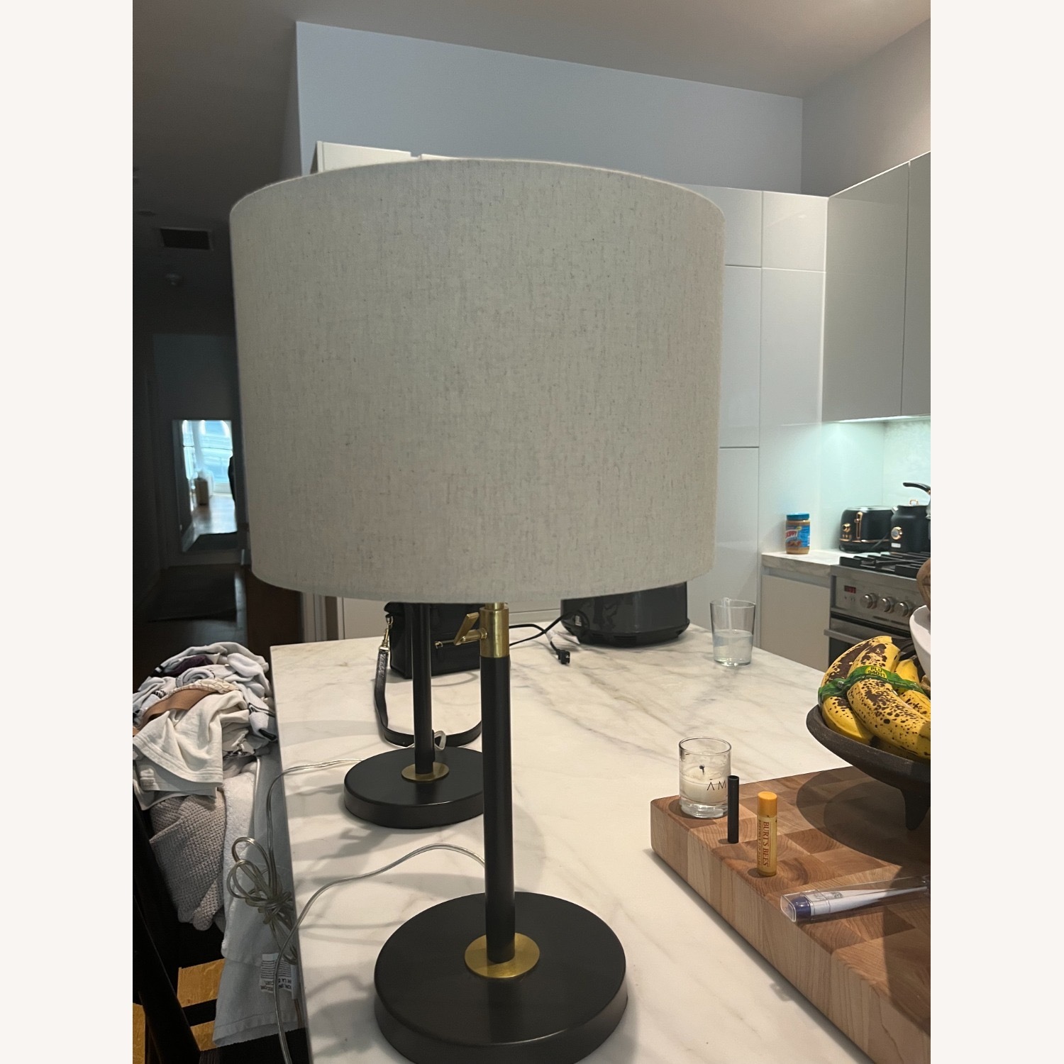 Set of West Elm Extendable Table Lamps - image-3