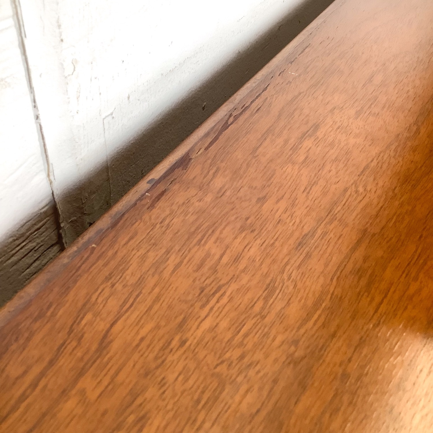 Antique Queen Anne Revival Kneehole Desk - image-22