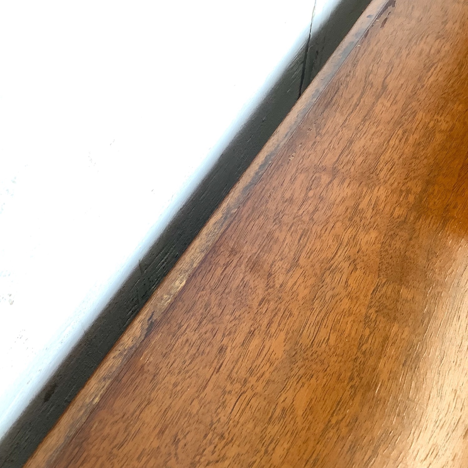 Antique Queen Anne Revival Kneehole Desk - image-20