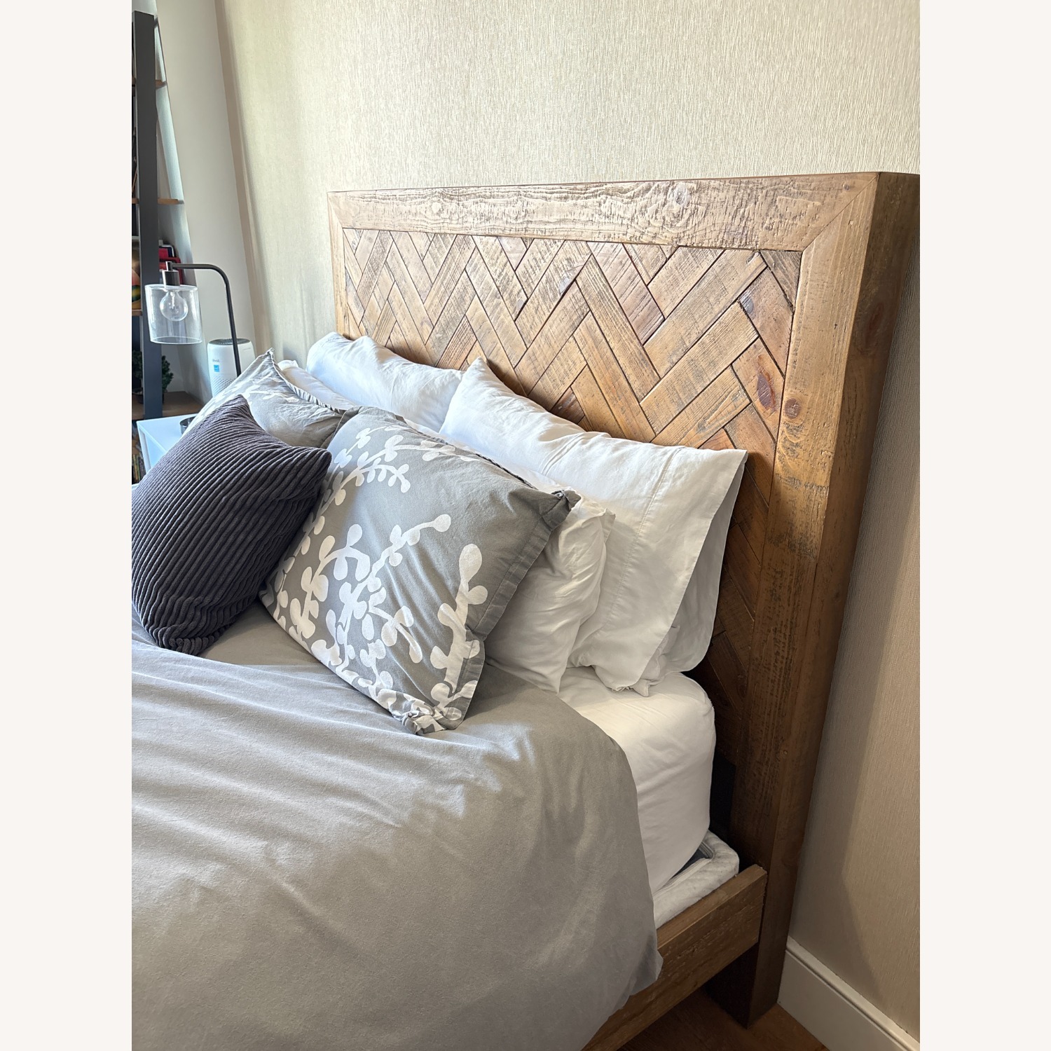 Apt2B Chevron Brown Queen Bed - image-4