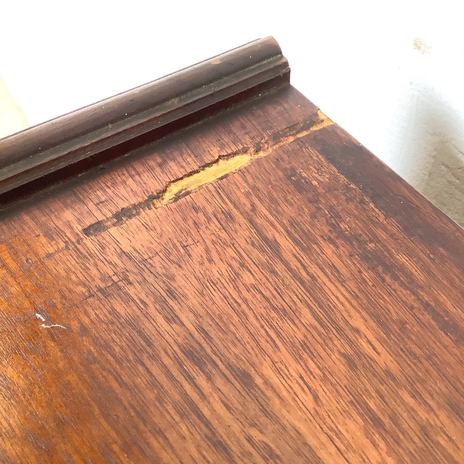 Vintage MCM Walnut Secretary Bookcase W Desk - image-21