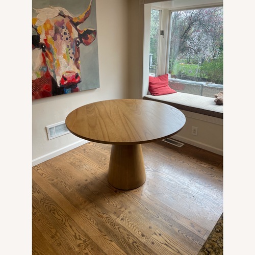 Used Astraea Pedestal Dining Table for sale on AptDeco