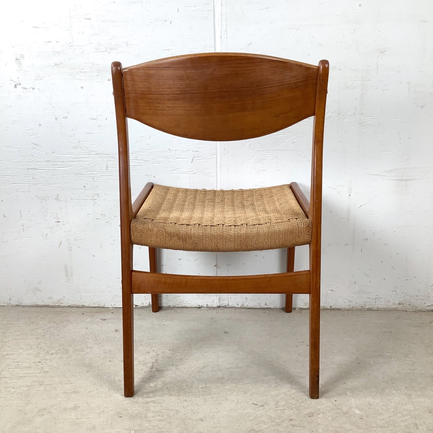  Vintage Danish Modern Teak Side Chair - image-6