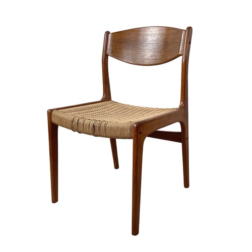 Used  Vintage Danish Modern Teak Side Chair for sale on AptDeco