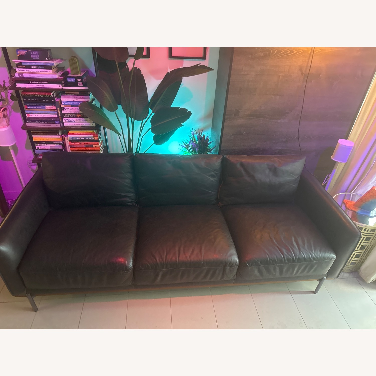 Modani Brown Sofa - image-3