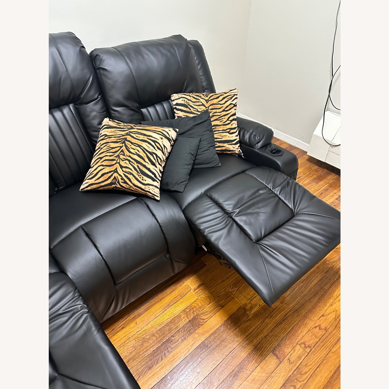 Wayfair Black 2 Seater Sofa - image-4