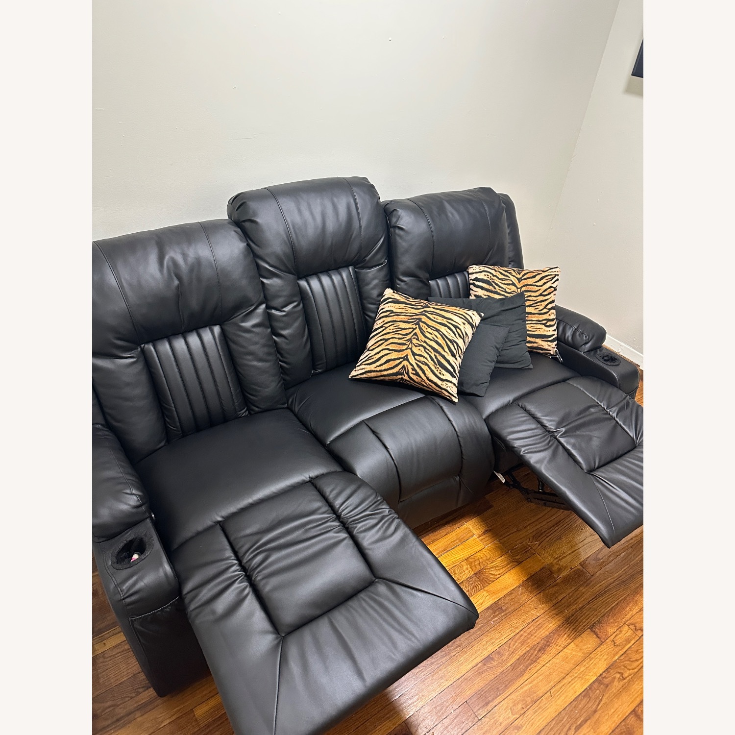 Wayfair Black 2 Seater Sofa - image-2