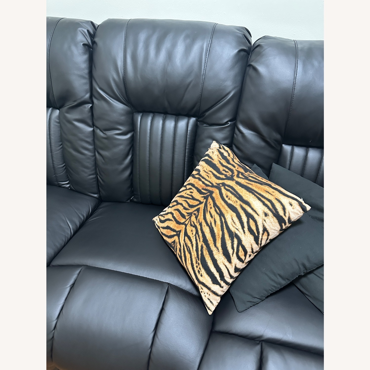 Wayfair Black 2 Seater Sofa - image-6