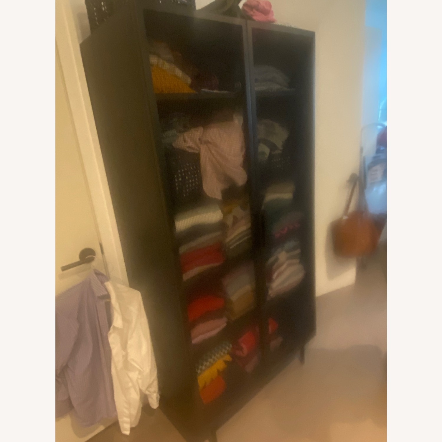 CB2 Trace Black Bookcase - image-2