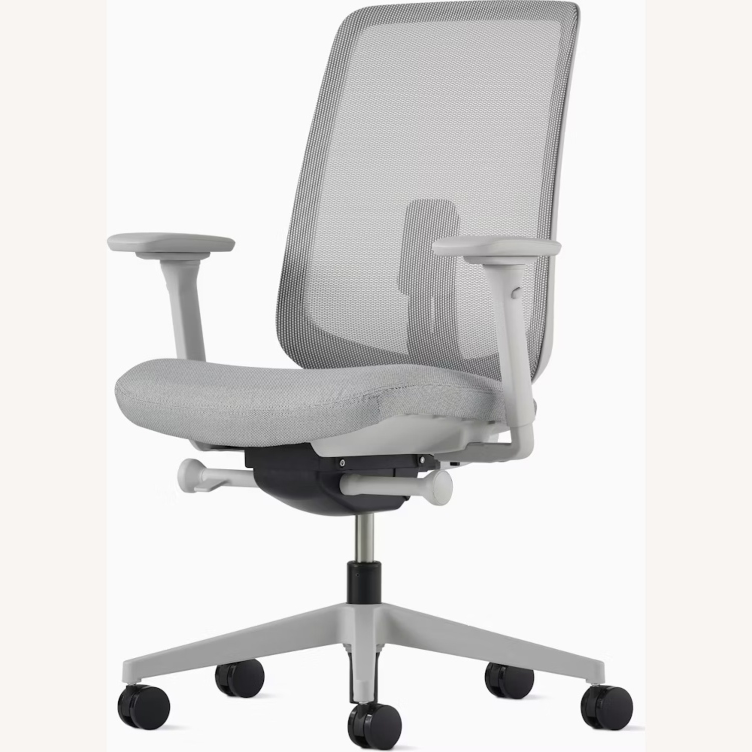 Herman Miller Verus Light Gray Office Chair - image-4