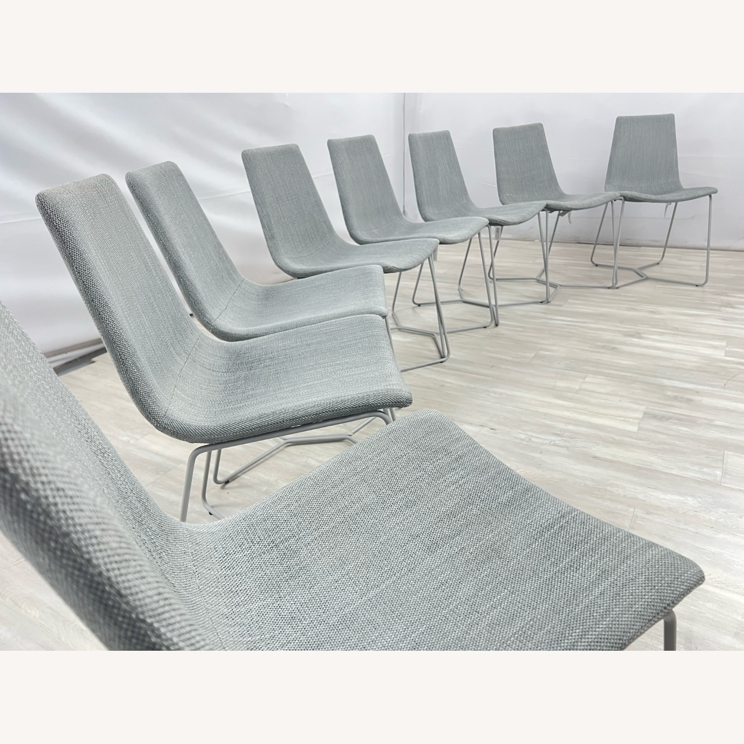 West Elm Slope Dining Chair (Set of 8) - image-7