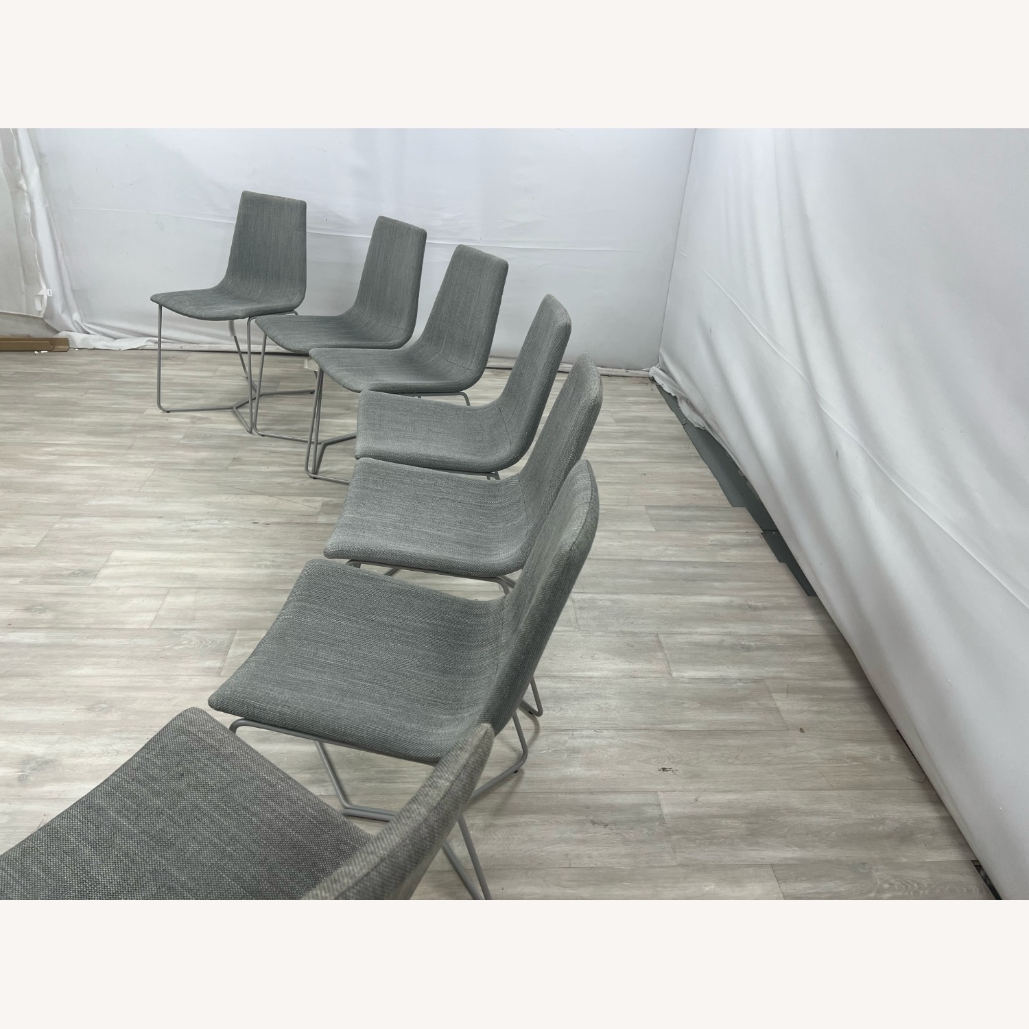 West Elm Slope Dining Chair (Set of 8) - image-4