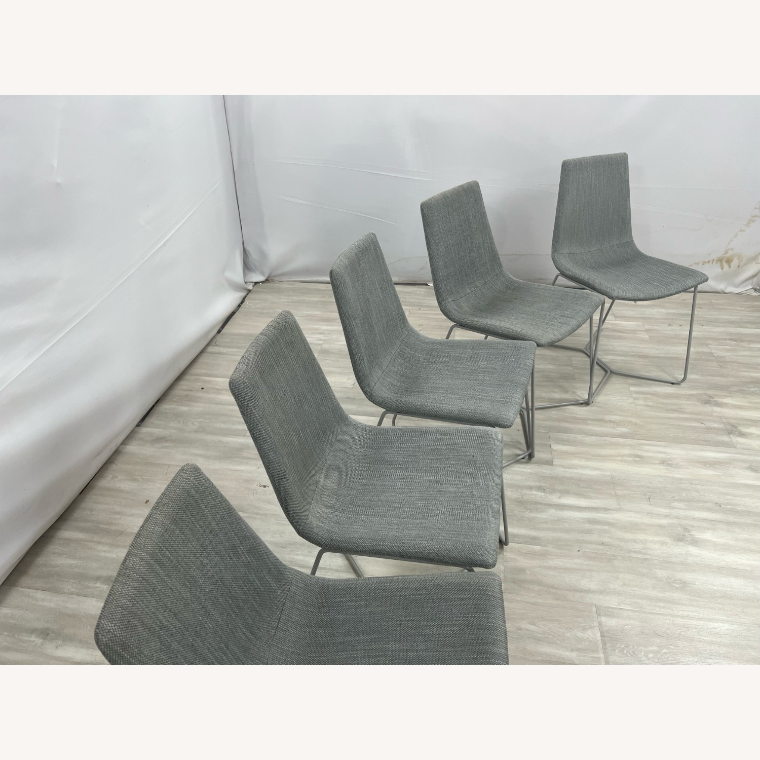 West Elm Slope Dining Chair (Set of 8) - image-5