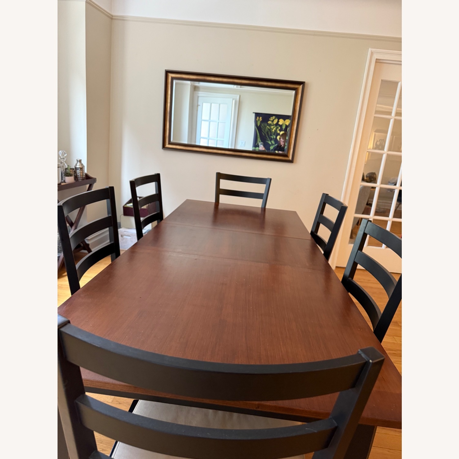  Crate & Barrel Extendable DR Table and Chairs - image-2