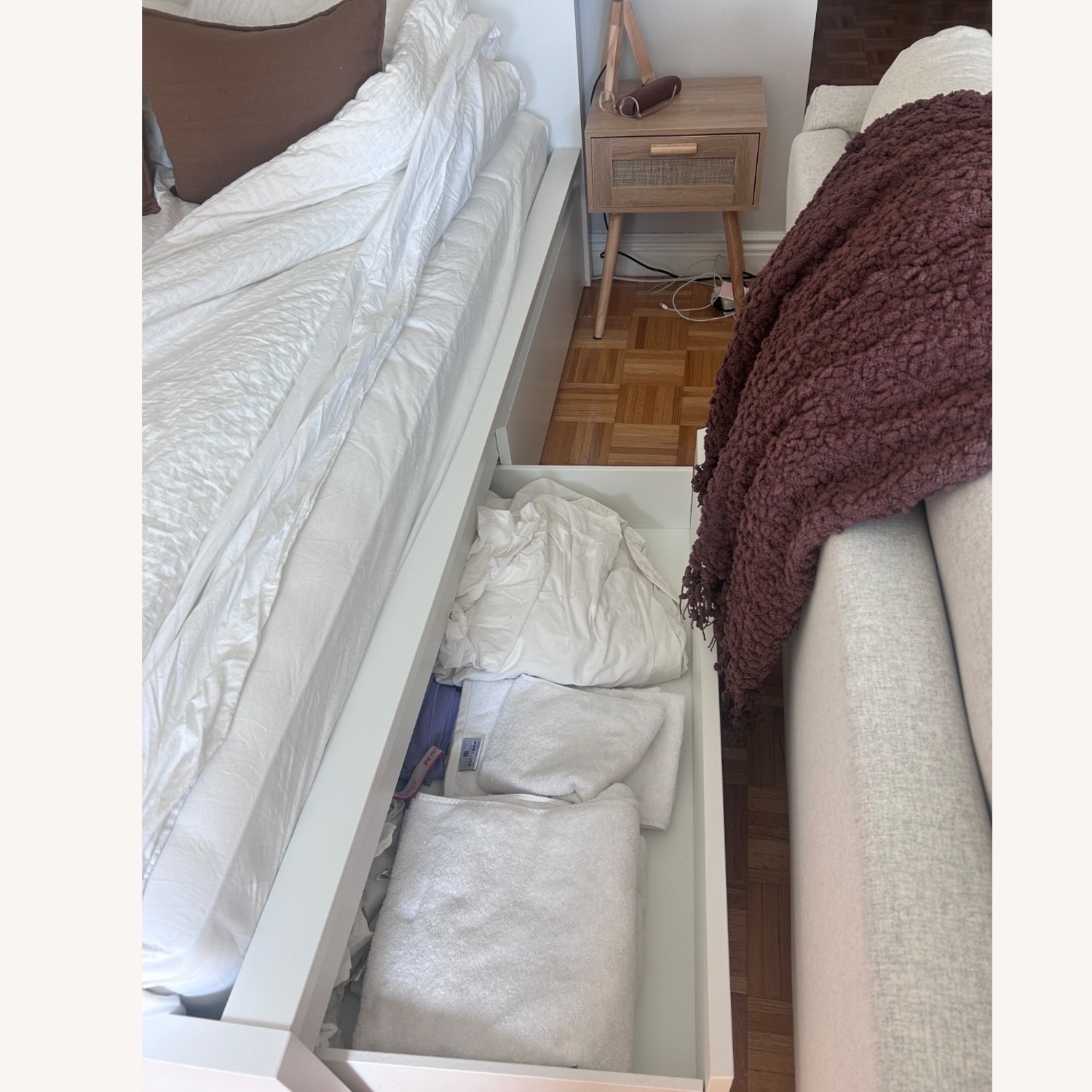 IKEA MALM Queen Storage Bed - image-3