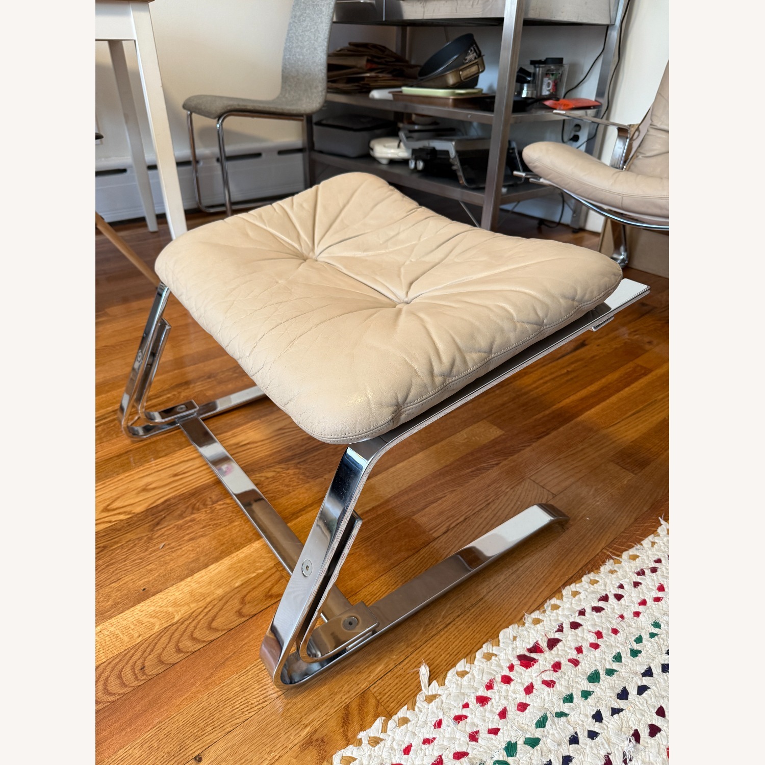 Chrome Lounge Chairs by Elsa and Nordahl Solheim - image-4