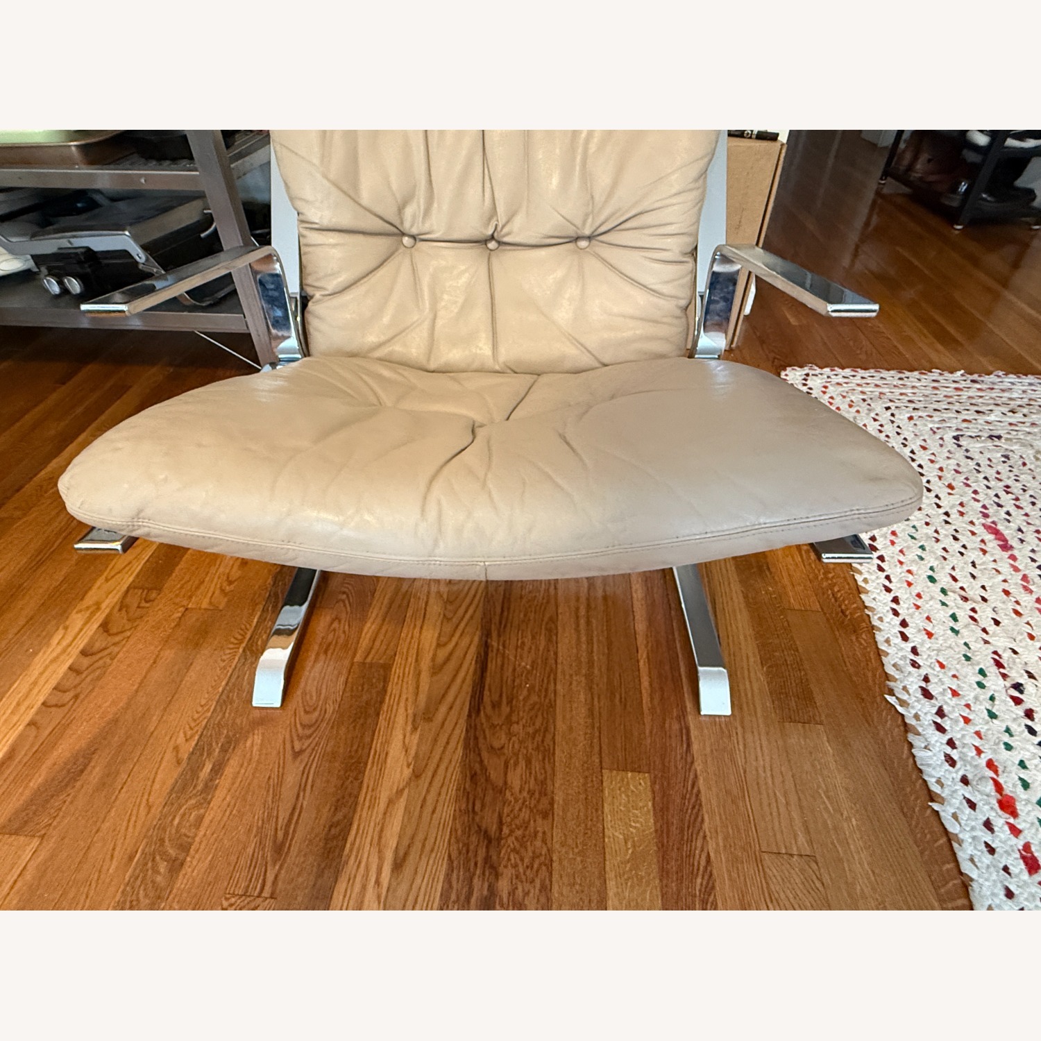 Chrome Lounge Chairs by Elsa and Nordahl Solheim - image-26