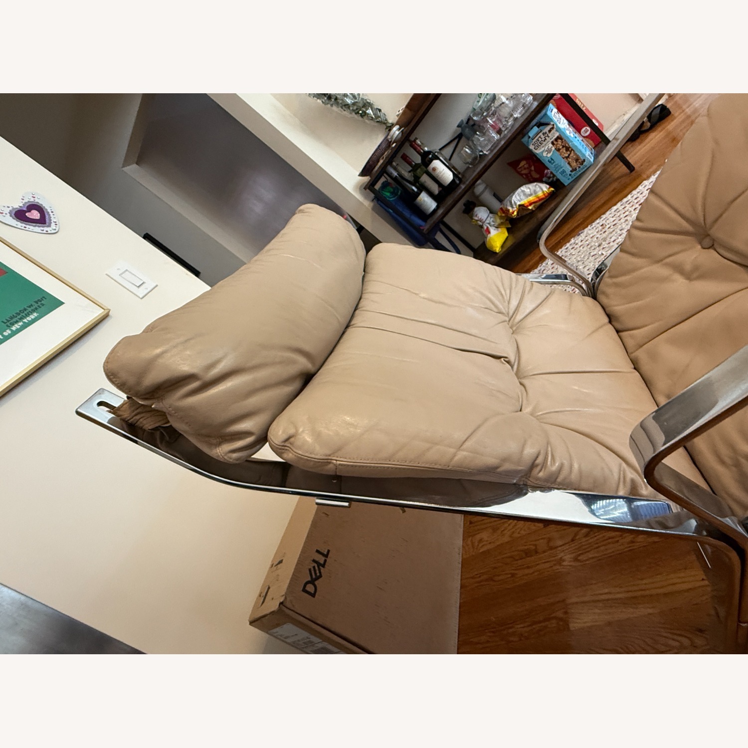 Chrome Lounge Chairs by Elsa and Nordahl Solheim - image-28