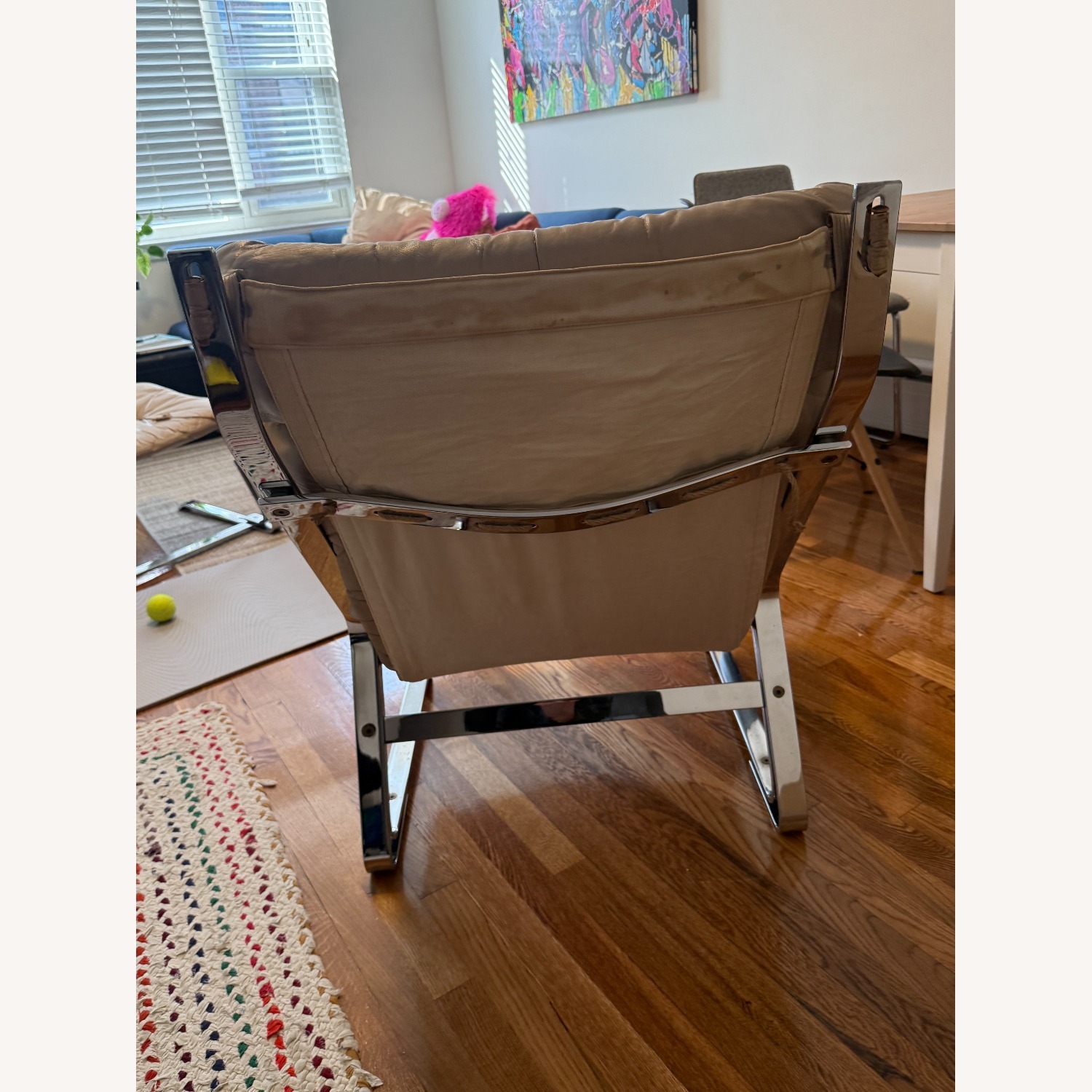 Chrome Lounge Chairs by Elsa and Nordahl Solheim - image-14