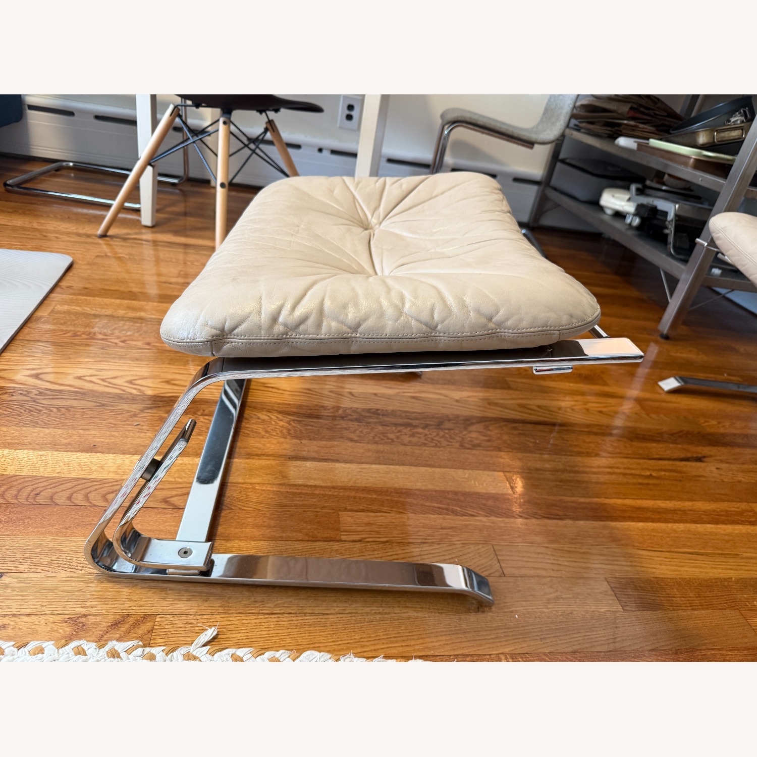 Chrome Lounge Chairs by Elsa and Nordahl Solheim - image-7